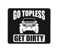 Tappetino Mouse Go Topless Get Dirty Mouse Pad Resistente agli Schizzi Mousepad Superficie Antipolvere Accessori Gaming per Essenziale per Ufficio Casa Computer S