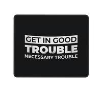 Tappetino Mouse Good Necessary Trouble Accessori Gaming Resistente agli Schizzi Mouse Pad Base Antiscivolo Tappetino per Mouse per Ufficio Casa Computer XL