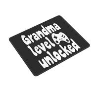Tappetino Mouse Grandma Level Unlocked Mousepad Base Antiscivolo Tappetino per Mouse Portatile Tappetini per Computer Ufficio Casa L