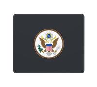 Tappetino Mouse Great of The United States Print Mousepad Uso Prolungato Tappetino Scrivania Durevole Mouse Pad per Ufficio Laptop Computer 25X30CM