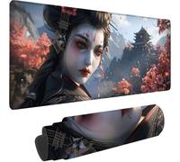 Tappetino Mouse Grigio Tappetino Mouse Grande Donna Esteso Gaming Mousepad XXL 1000x500x3 mm, Base in Gomma Impermeabile e Antiscivolo Sottomano Scrivania per Gaming, Laptop, Accessori Scrivania H-P