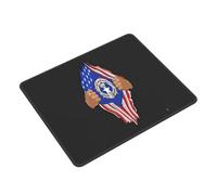 Tappetino Mouse Hand Tear Flag of The Northern Mariana Islands Tappetino per Mouse Resistente agli Schizzi Mousepad Superficie Antipolvere Accessori Gaming per Computer Ufficio Casa S