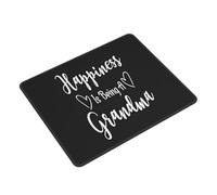 Tappetino Mouse Happiness Is Being A Grandma Accessori Gaming Resistente agli Schizzi Mouse Pad Superficie Antipolvere Tappetini per Ufficio Essenziale per Ufficio Casa L