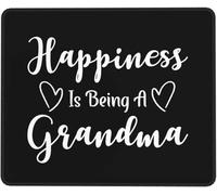 Tappetino Mouse Happiness Is Being A Grandma Tappetini Gaming Accessori Gaming Base Antiscivolo Tappetino per Mouse per Ufficio Casa Pc E Laptop S