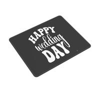 Tappetino Mouse Happy Wedding Day Accessori Gaming Superficie Antipolvere Tappetino per Mouse Base Antiscivolo Mouse Pad per Pc E Laptop Computer Ufficio XL