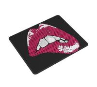 Tappetino Mouse Hot Biting Pink Lips Accessori Gaming Portatile Mouse Pad Gaming Tappetini per Ufficio Pc E Laptop Essenziale per Ufficio XL