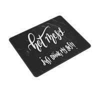 Tappetino Mouse Hot Mess Just Doing My Best Mouse Pad Superficie Antipolvere Tappetini Soft Mousepad per Essenziale per Ufficio Pc E Laptop Casa M