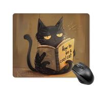 Tappetino Mouse How To Be A Cool Cat Mouse Pad Resistente agli Schizzi Mousepad Superficie Antipolvere Accessori Gaming per Ufficio Essenziale per Ufficio Casa XL