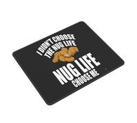 Tappetino Mouse I Didn't Choose The Nug Life Chicken Nugget Mousepad Resistente agli Schizzi Accessori Gaming Portatile Mouse Pad per Casa Ufficio Essenziale per Ufficio L