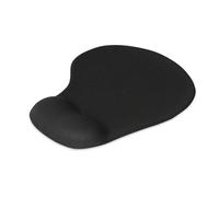 Tappetino mouse iBox IMP003 Nero Monocromatico con poggiapolsi e base antiscivolo