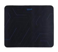 Tappetino mouse iggual Hexa-2 nero blu stampa base antiscivolo gaming