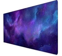 Tappetino Mouse Il sogno, Tappetino Mouse xxl Gaming Il cielo stellare, Impermeabile Sottomano Scrivania, Mouse Mat Con Gomma Base Antiscivolo Per Pc, Laptop,etc. Ideale Regali Natale 900x400x3mm A647