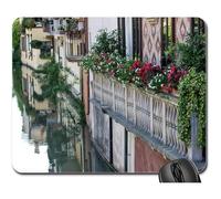 Tappetino Mouse, Italy Padova Europe Architecture Buildings Street Tappeto Mouse Personalizzato Tappetino Mouse Pad Pratica Tappetino da Gaming per Notebook Casa 25X30Cm