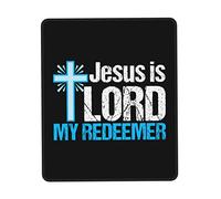 Tappetino Mouse Jesus Is Lord My Redeemer Mousepad Uso Prolungato Tappetino Scrivania Durevole Mouse Pad per Casa Computer Ufficio 25X30CM