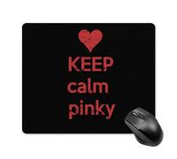 Tappetino Mouse Keep Calm Pinkie Mouse Pad Soft Accessori Gaming Resistente agli Schizzi Mousepad per Ufficio Essenziale per Ufficio Computer XL