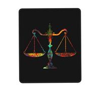 Tappetino Mouse Lawyer Scales of Art Mouse Pad Uso Prolungato Tappetino Scrivania Durevole Mousepad per Laptop Casa Ufficio 25X30CM