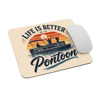 Tappetino Mouse Life is Better On The Pontoon Boat Boating Tappetini Mouse
