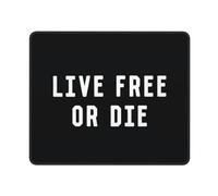 Tappetino Mouse Live Free Or Die Our Banner Mousepad Gaming Mouse Pad Base Antiscivolo Tappetini per Pc E Laptop Ufficio Casa XL