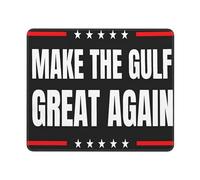Tappetino Mouse Make The Gulf Great Again Mousepad Resistente agli Schizzi Tappetini Soft Accessori Gaming per Ufficio Essenziale per Ufficio Pc E Laptop S