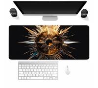Tappetino Mouse Medaglia di missione 900x400mm, Gaming mouse Pad XXL con Base Antiscivolo, Aderente e Liscio, Migliora la Precisione e la Velocità, Mousepad xxl Lavabile per Mouse Tastiera gaming