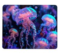 Tappetino Mouse Medusa Gaming Mouse Pad con Base Rubber in Gomma Antiscivolo Mousepad 340x280x3mm Bordo con Cuciture Impermeabile Tappetini per Mousepad, per laptop, PC, Ufficio, lavoro e Gaming X0-53