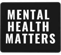 Tappetino Mouse Mental Health Matters Mouse Pad Soft Tappetino per Mouse Resistente agli Schizzi Accessori Gaming per Computer Essenziale per Ufficio Casa XL