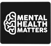 Tappetino Mouse Mental Health Matters Tappetino per Mouse Resistente agli Schizzi Accessori Gaming Soft Mousepad per Ufficio Pc E Laptop Computer XL