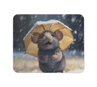 Tappetino Mouse, Mouse Umbrella Tappetino Mouse Gaming Antiscivolo Gaming Mousepad Pratica Tappetini per Il Mouse da Gioco per Computer Ufficio 25X30Cm