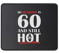 Tappetino Mouse My Husband Is 60 Mouse Pad Resistente agli Schizzi Tappetini Soft Mousepad per Pc E Laptop Casa Essenziale per Ufficio M