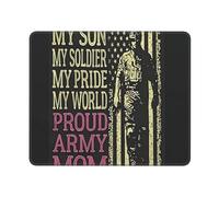 Tappetino Mouse My Son My Soldier Proud A_Rmy Mom Mouse Pad Base Antiscivolo Mousepad Superficie Antipolvere Accessori Gaming per Ufficio Casa Pc E Laptop S