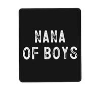 Tappetino Mouse Nana of Boys Mousepad Durevole Mouse Pad Impermeabile Tappetino Scrivania per Casa Computer Ufficio 25X30CM