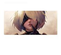 Tappetino Mouse NieR Automata Tappetino per XXL Mouse da Gioco - Gaming Mousepad Extra Grande 900 x 400mm - Pad 3mm con Base in Gomma Antiscivolo - Spessore 3mm Anime Tappetino Mouse, M