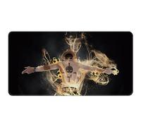 Tappetino Mouse One Piece Rufy xxl, Anime One Piece Accessori Mouse Pad, Tappetino Mouse Gaming, Base Antiscivolo, 100% Waterproof e con Rifiniture di Qualità 90x40cm, Laptop PC Gioco Mousepad