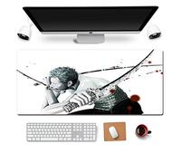 Tappetino Mouse One Piece Sauron Tappetino per XXL Mouse da Gioco - Gaming Mousepad Extra Grande 900 x 400mm - Pad 3mm con Base in Gomma Antiscivolo - Spessore 3mm Anime Tappetino Mouse, F