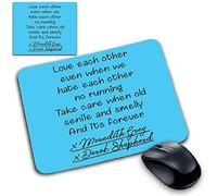 Tappetino Mouse Pad adatto a Grey's Post It Proposta Matrimonio idea wedding Post it