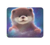 Tappetino Mouse Pad, Bank Beaver Tappetino per Il Mouse da Gioco Pratica Tappeto Mouse Antipolvere Tappetini per Il Mouse per Mouse Casa 25X30Cm