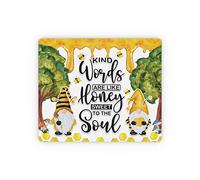 Tappetino Mouse Pad, Christianty God Honey Scripture Inspirational Uplifting Tappetini Mouse Personalizzato Tappetino Mouse Base in Gomma Tappetino Mouse Gaming per Casa Notebook 25X30Cm