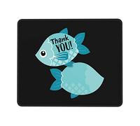 Tappetino Mouse Pad, Fish Go Fishing Tappetini Mouse Ergonomico Gaming Tappetino Mouse Base In Gomma Tappetino Mouse Per Laptop Notebook 25X30Cm