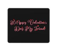 Tappetino Mouse Pad, Happy Love's Day My Friend Tappeto Mouse Antisfilacciamento Mouse Pad Multifunzionale Tampone per Mouse per Computer Laptop 25X30Cm