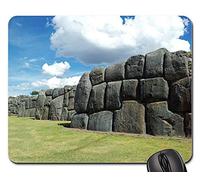 Tappetino Mouse Pad, Peru Cusco Inca Wall Ruin History Building Stone Tappetino Mouse Gaming Liscia Gaming Pad Antiscivolo Tappetino Mouse per Gaming Laptop 25X30Cm