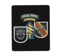 Tappetino Mouse Pad, Us Army 5Th Special Forces Group Vietnam Gaming Tappetino Mouse Ergonomico Tappetino da Gaming Pratica Gaming Mousepad per Computer Gamers 25X30Cm