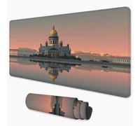 Tappetino Mouse Paesaggio Tappetino Mouse xxl 900x400 mm Impermeabile Accessori Scrivania con Base Antiscivolo, Migliora Precisione e Velocità, Mousepad Gaming per Laptop, Computer (Russia) 3Y-29