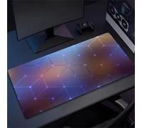 Tappetino Mouse Particella di linea 1000x500mm, Gaming mouse Pad XXL con Base Antiscivolo, Aderente e Liscio, Migliora la Precisione e la Velocità, Mousepad xxl Lavabile per Mouse Tastiera gaming