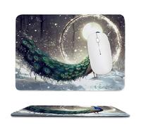Tappetino Mouse Peacock sogno - Tappetino Scrivania Gaming PC, Impermeabile e Antiscivolo 420x350x3mm| Accessori Gaming per Scrivania | Desk Mat | Migliora la Precisione e la Velocità | Portatile k592