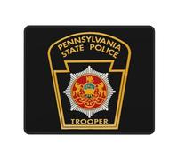 Tappetino Mouse Pennsylvania State Police Tappetino per Mouse Soft Tappetini Portatile Accessori Gaming per Casa Pc E Laptop Computer L