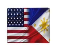 Tappetino Mouse Philippines America Flag Tampone per Mouse Ufficio 25x30cm