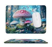 Tappetino Mouse Piccolo 180 x 220 mm - Tappetino Mouse Gaming Fiori Mousepad - Controllo Preciso del Mouse Migliora la Velocità e la Precisione - Tenuta Stabile - Lavabile - Accessori Scrivania ti422