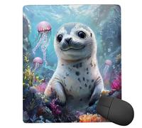 Tappetino Mouse Piccolo 340 x 280 mm - Tappetino Mouse Gaming Lilio leopardo Mousepad - Controllo Preciso del Mouse Migliora la Velocità e la Precisione - Tenuta Stabile - Accessori Scrivania ti966