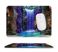 Tappetino Mouse Piccolo 420 x 350 mm - Tappetino Mouse Gaming Cascata Rose Mousepad - Controllo Preciso del Mouse Migliora la Velocità e la Precisione - Tenuta Stabile - Accessori Scrivania ti818