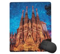 Tappetino Mouse Piccolo 500 x 250 mm - Tappetino Mouse Gaming Chiesa Mousepad - Controllo Preciso del Mouse Migliora la Velocità e la Precisione - Tenuta Stabile - Lavabile - Accessori Scrivania ti522